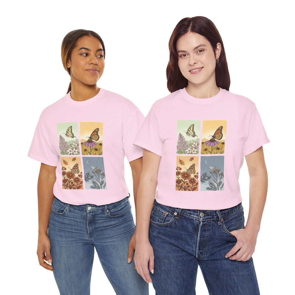 Botanical Butterfly Garden T-Shirt