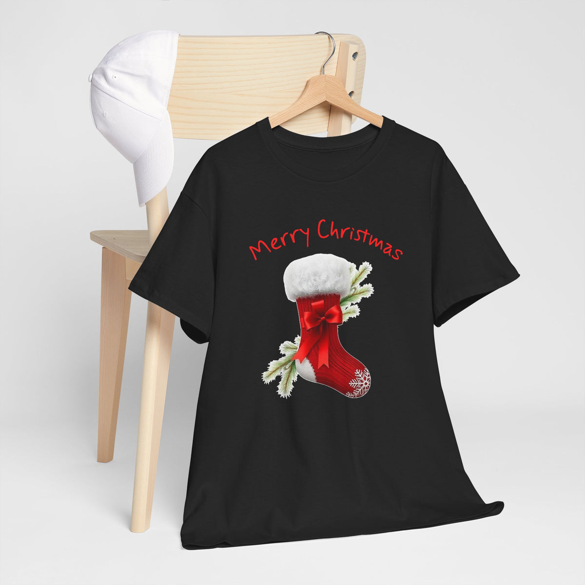 Holiday Stalking, Merry Christmas, Unisex Heavy Cotton Tee