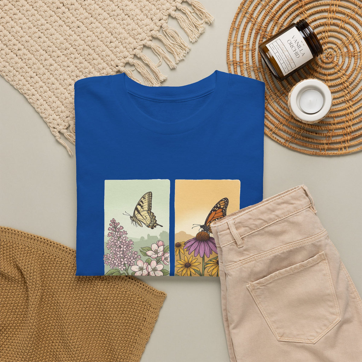 Botanical Butterfly Garden T-Shirt