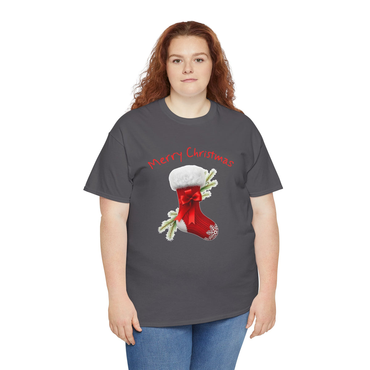 Holiday Stalking, Merry Christmas, Unisex Heavy Cotton Tee