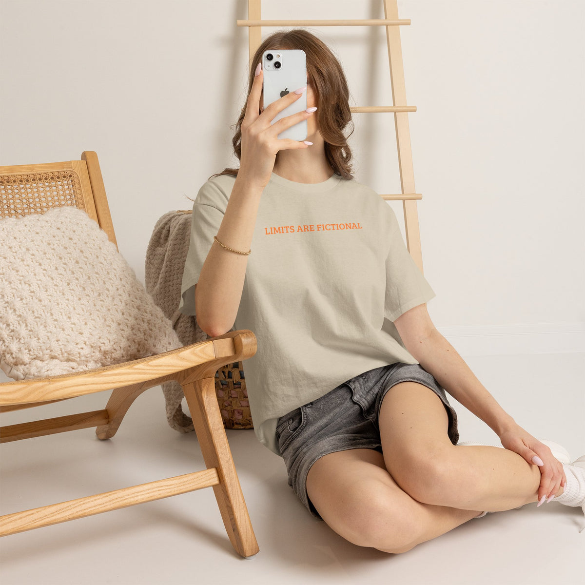 Limits Are Fictional, Motivation, Unisex Heavy Cotton Tee