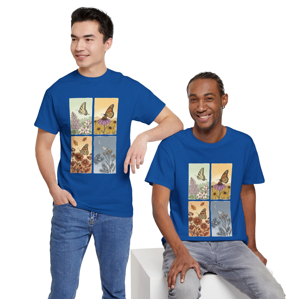 Botanical Butterfly Garden T-Shirt