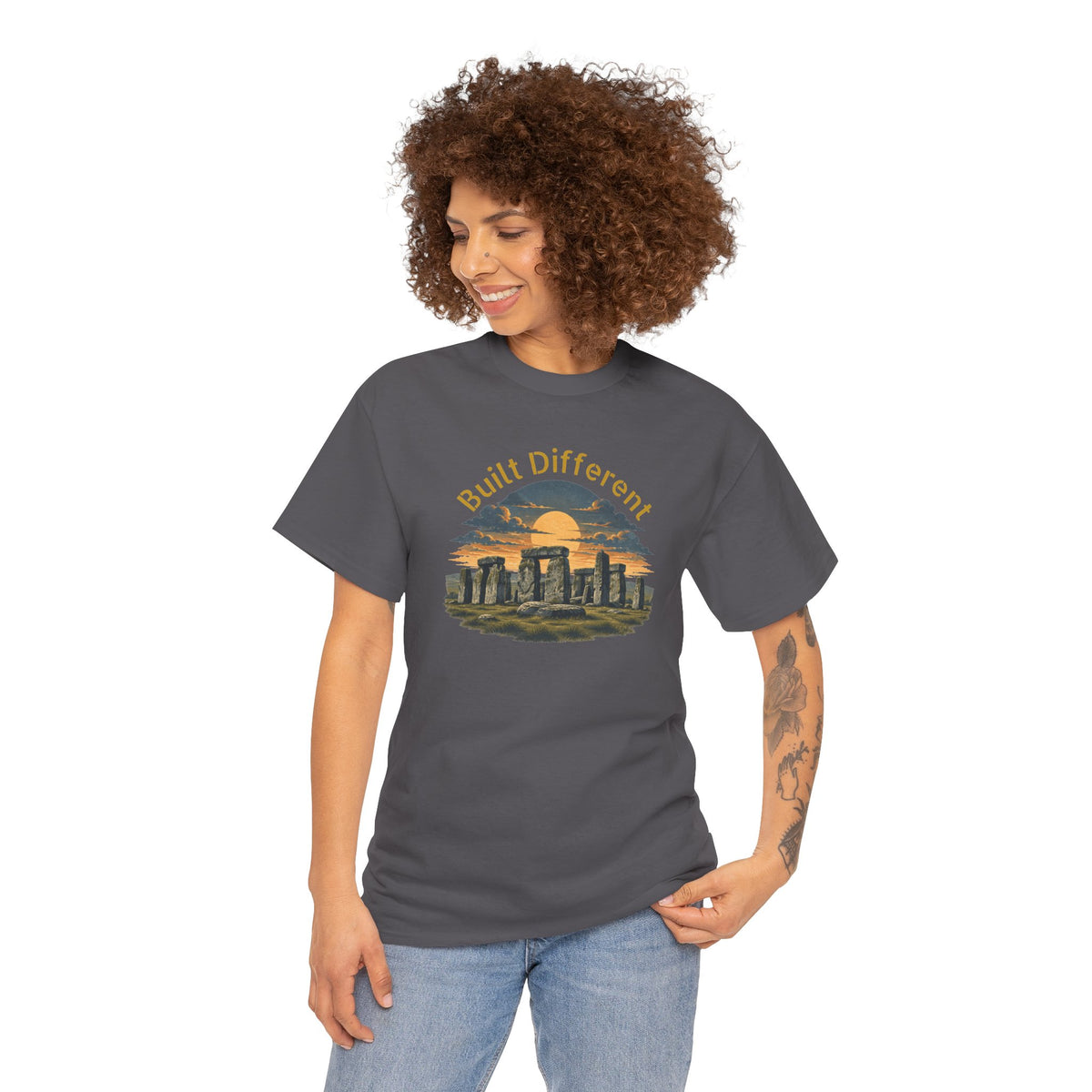 Built Different, Unisex Heavy Cotton Tee