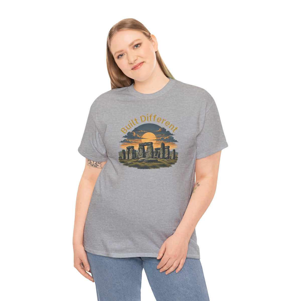 Built Different, Unisex Heavy Cotton Tee