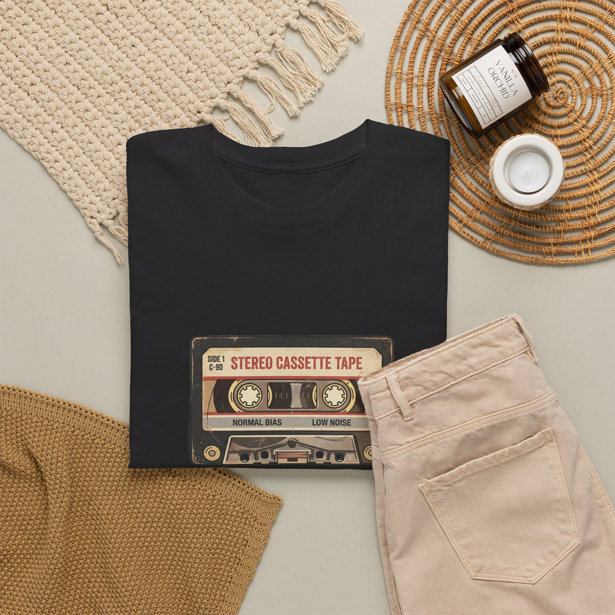 1980s Cassette Tape Retro T-Shirt