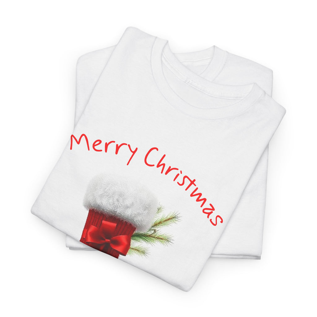Holiday Stalking, Merry Christmas, Unisex Heavy Cotton Tee