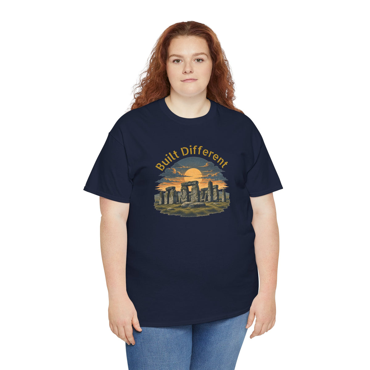 Built Different, Unisex Heavy Cotton Tee