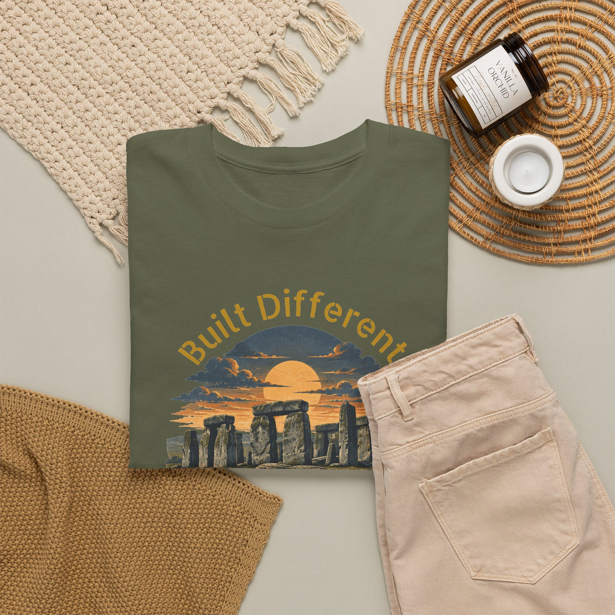 Built Different, Unisex Heavy Cotton Tee