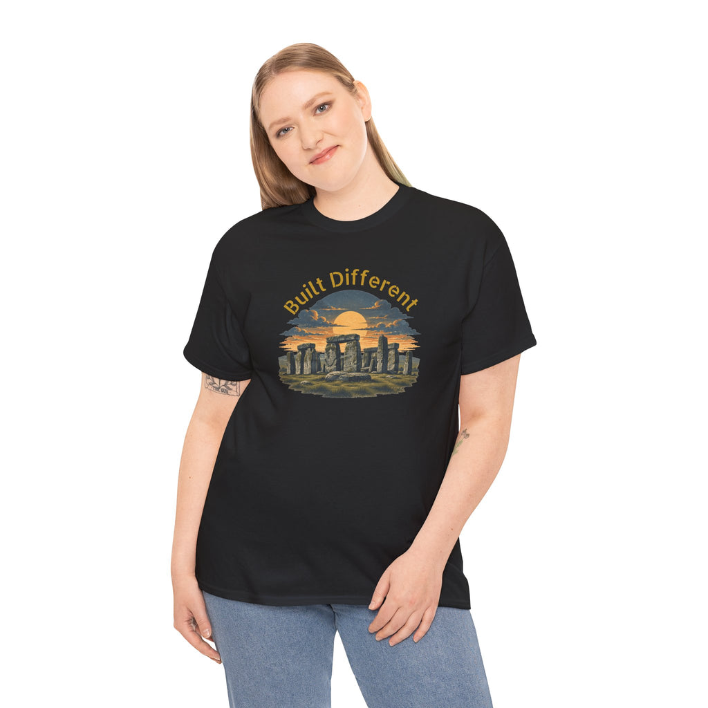 Built Different, Unisex Heavy Cotton Tee