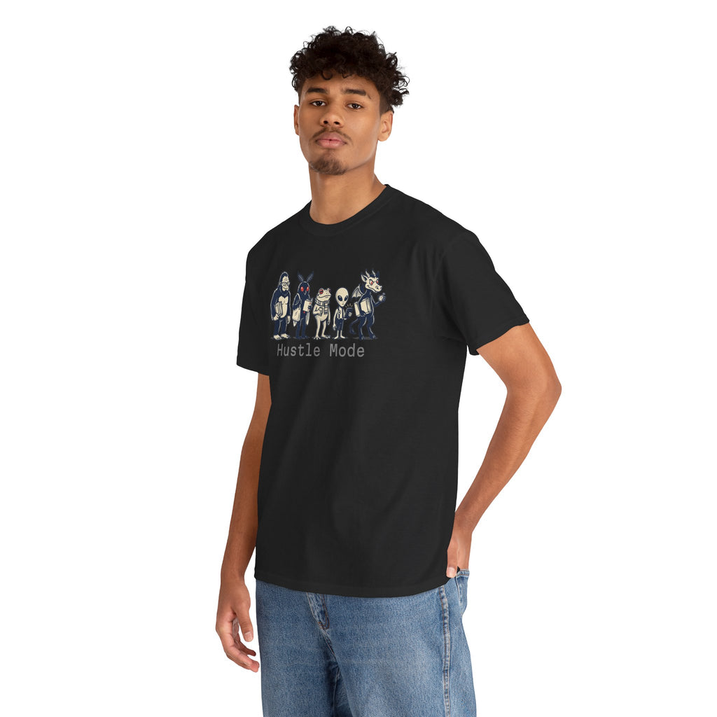 Hustle Mode Character Graphic T-Shirt