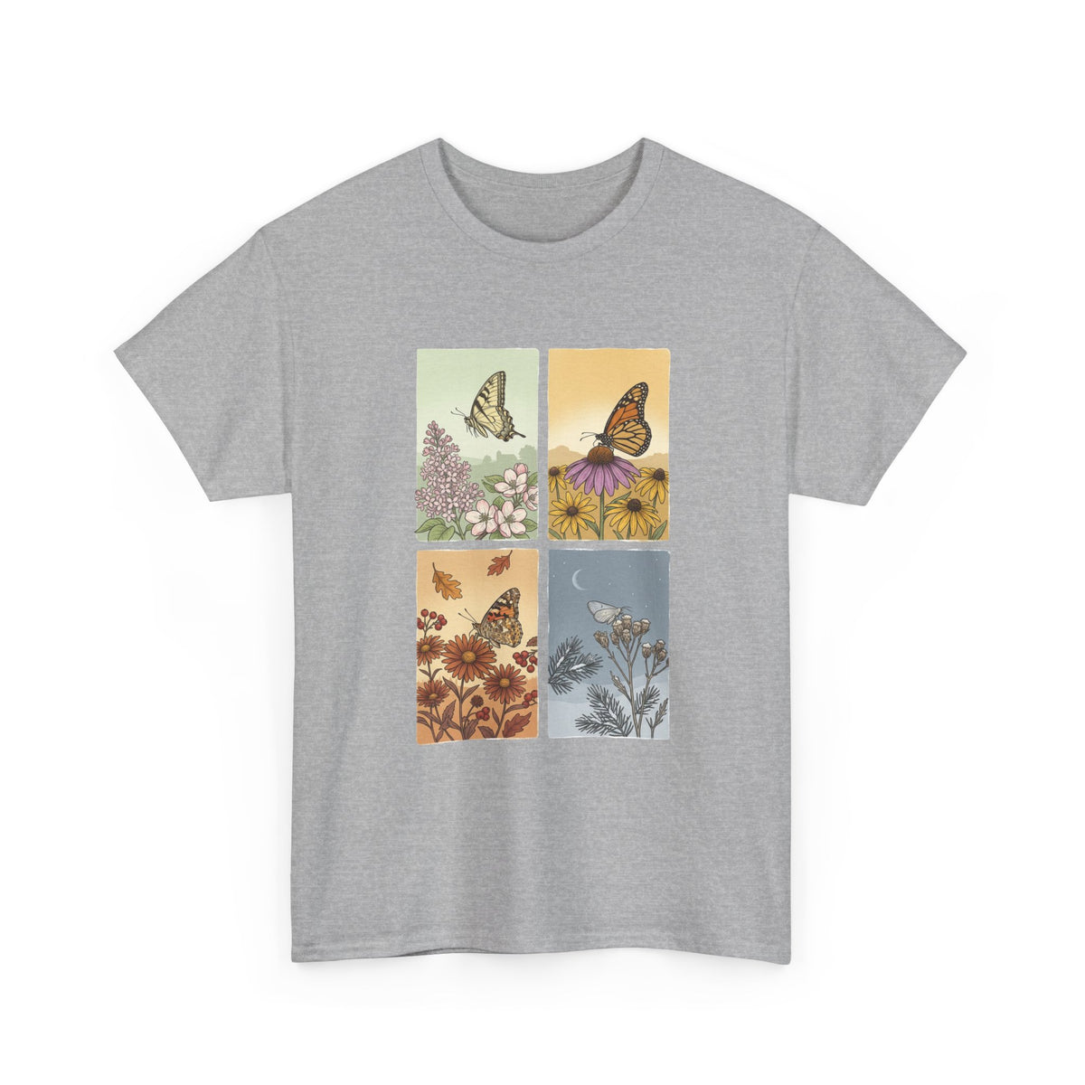 Botanical Butterfly Garden T-Shirt