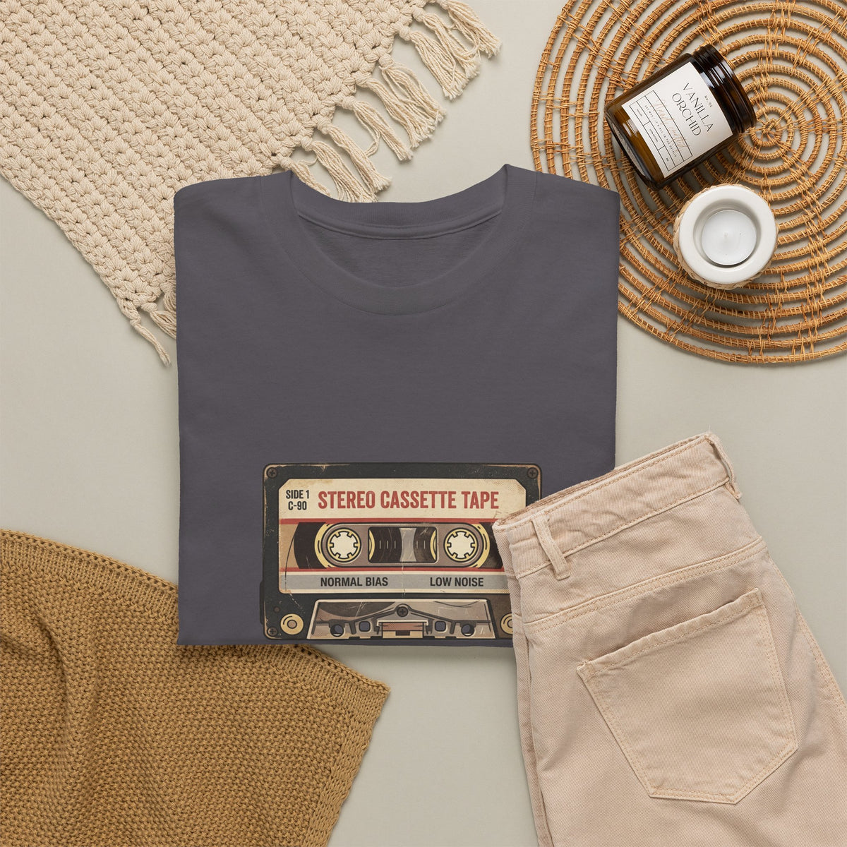 1980s Cassette Tape Retro T-Shirt