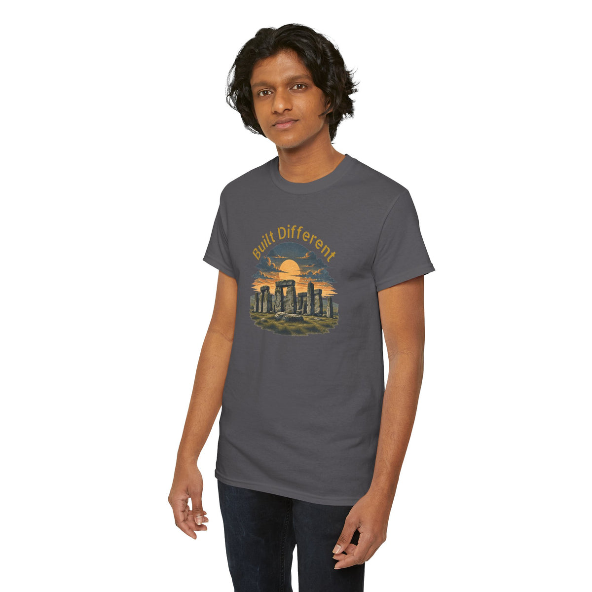 Built Different, Unisex Heavy Cotton Tee