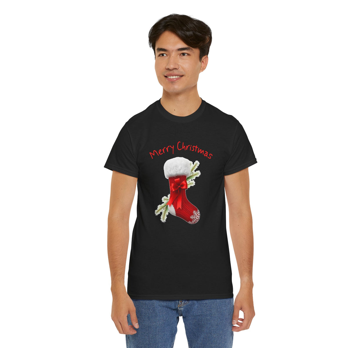 Holiday Stalking, Merry Christmas, Unisex Heavy Cotton Tee