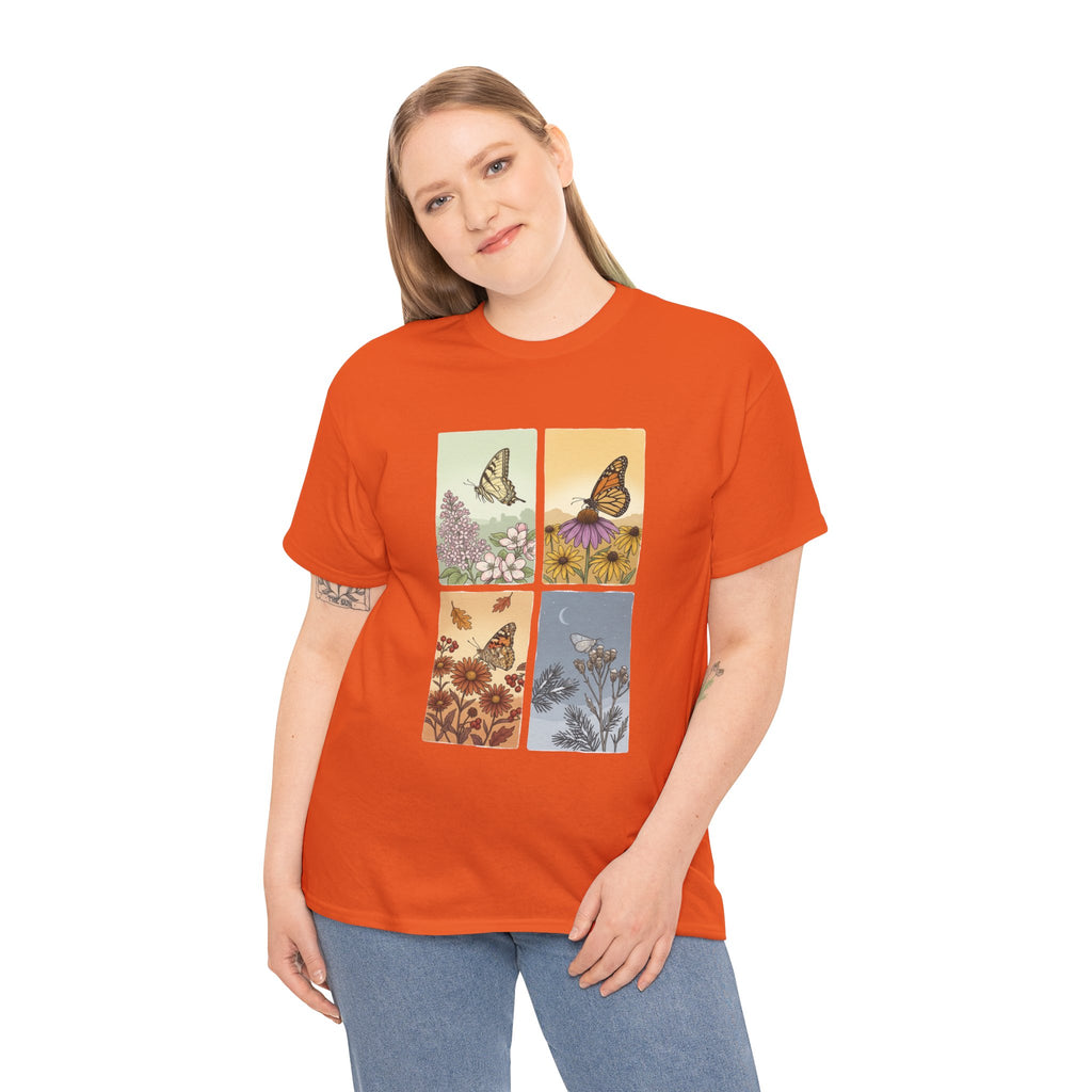 Botanical Butterfly Garden T-Shirt