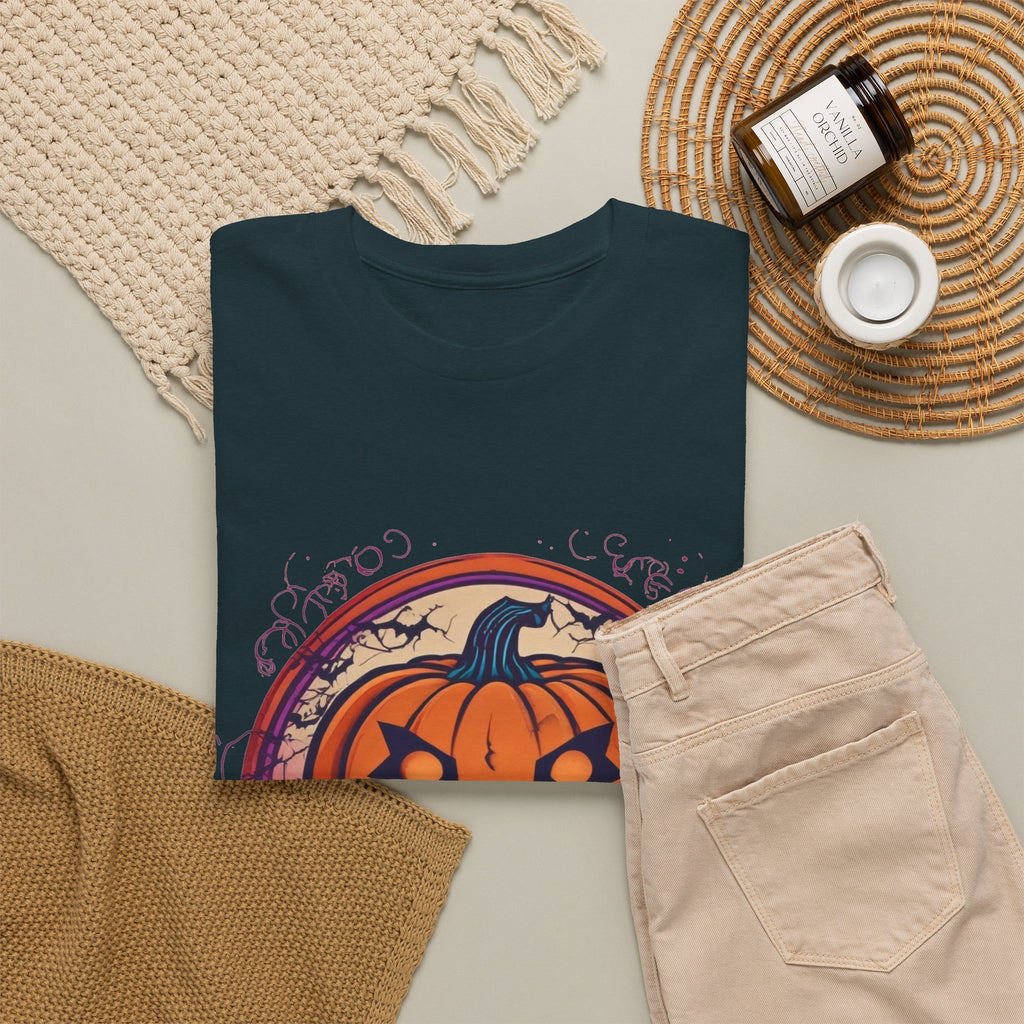 Halloween Jack-O-Lantern Heavy Cotton Tee
