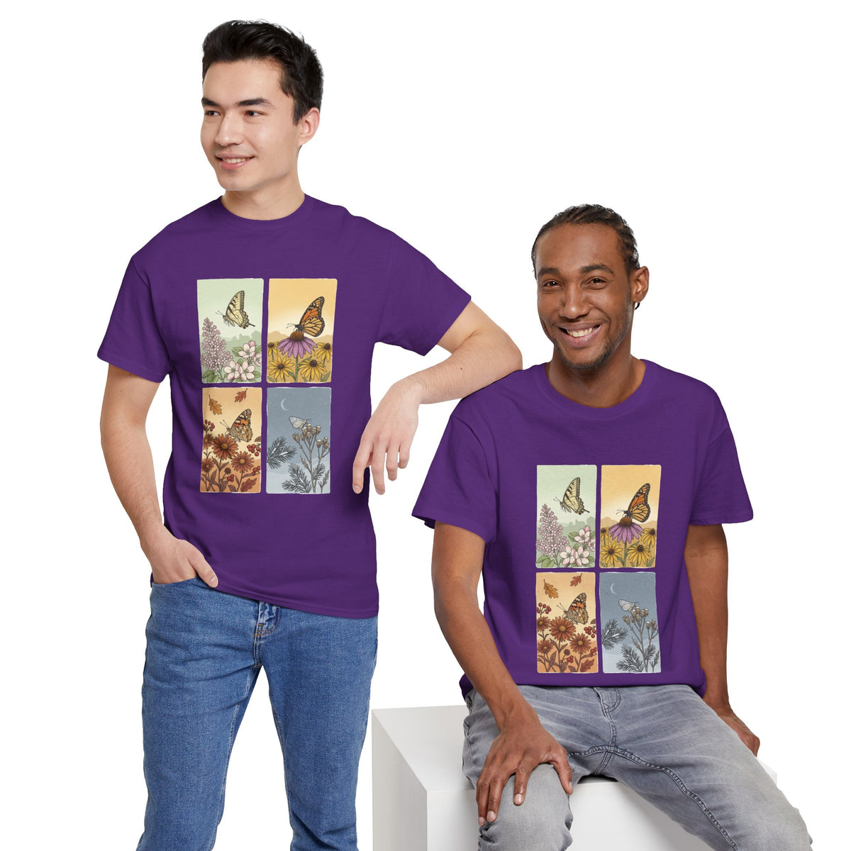 Botanical Butterfly Garden T-Shirt