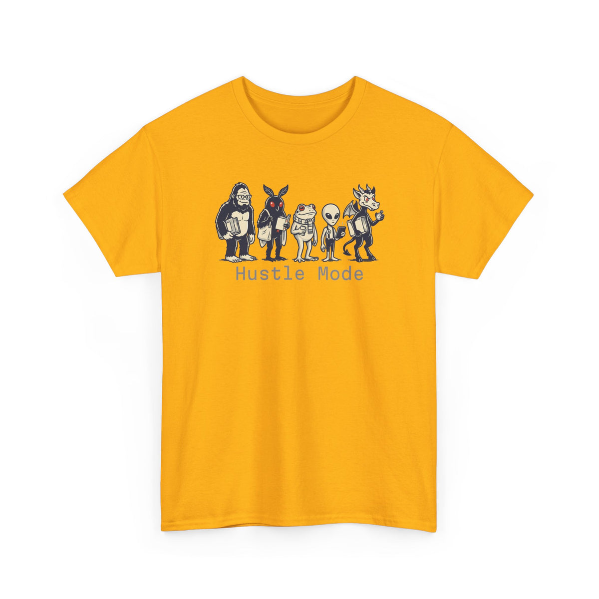 Hustle Mode Character Graphic T-Shirt