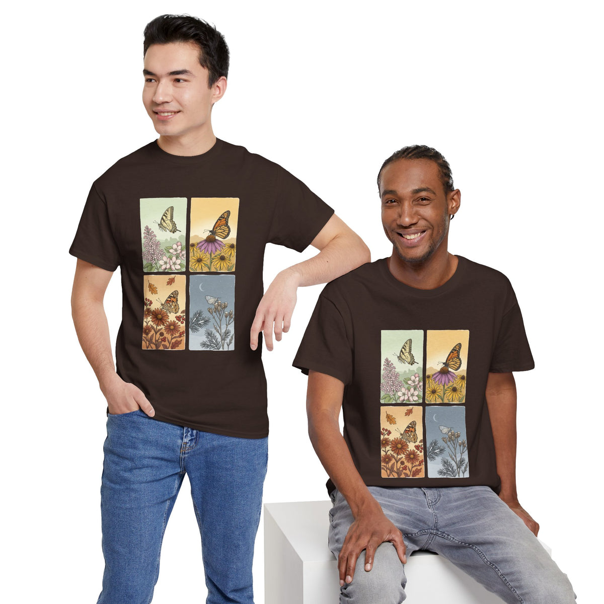 Botanical Butterfly Garden T-Shirt