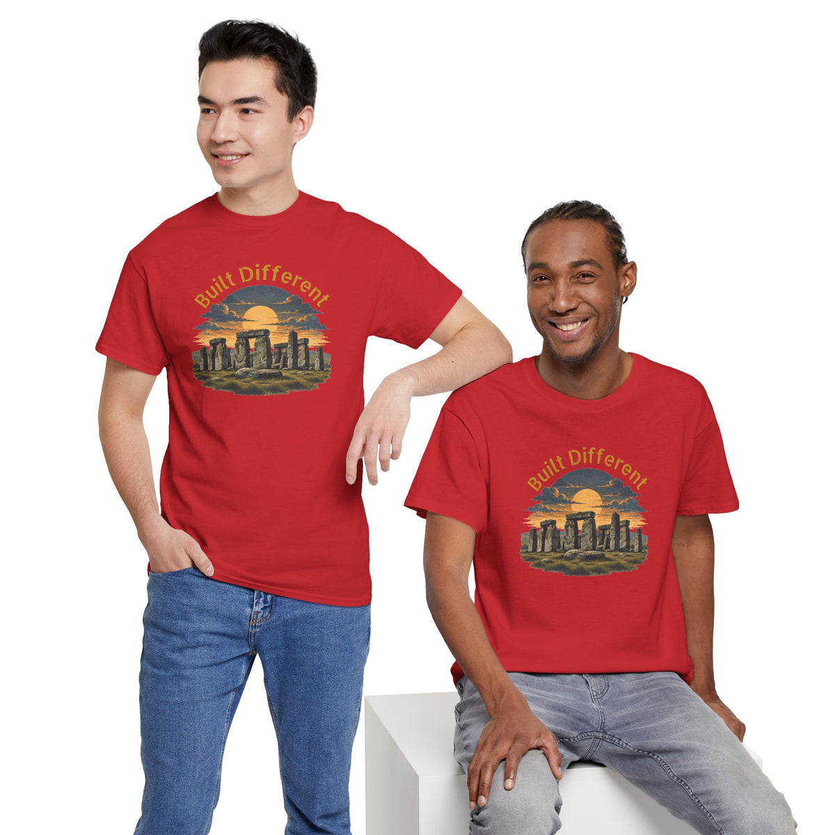Built Different, Unisex Heavy Cotton Tee