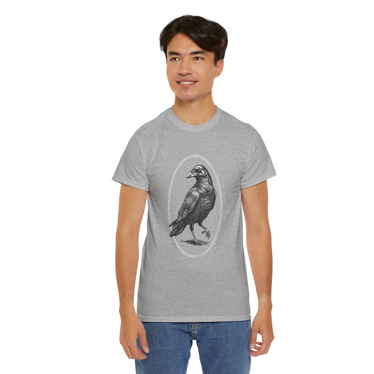 Raven Illustration T-Shirt