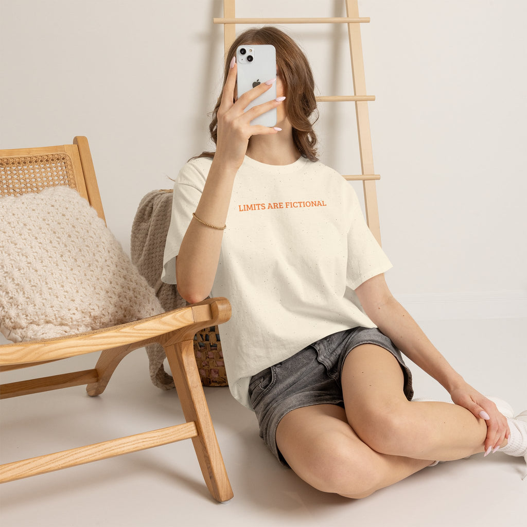 Limits Are Fictional, Motivation, Unisex Heavy Cotton Tee