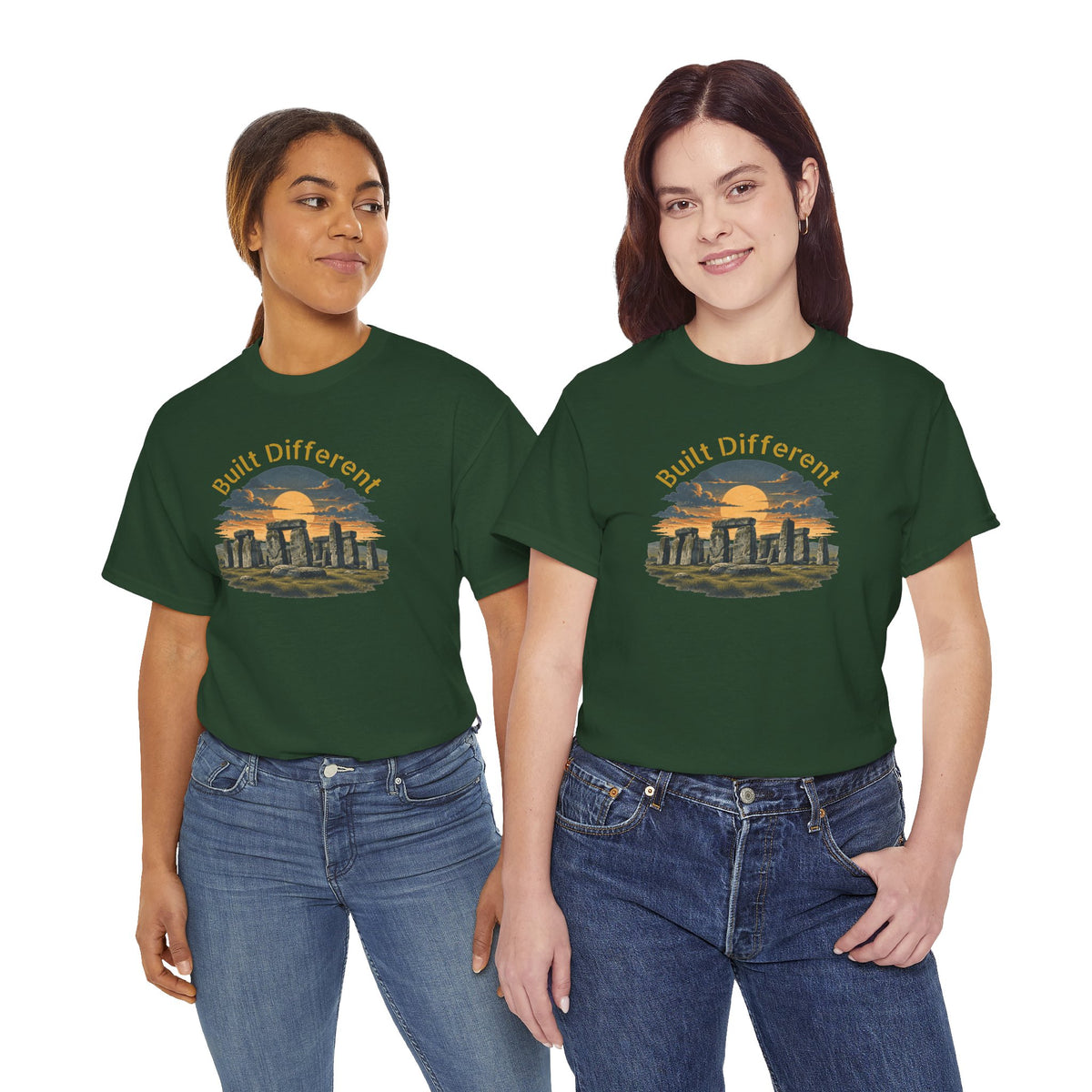 Built Different, Unisex Heavy Cotton Tee