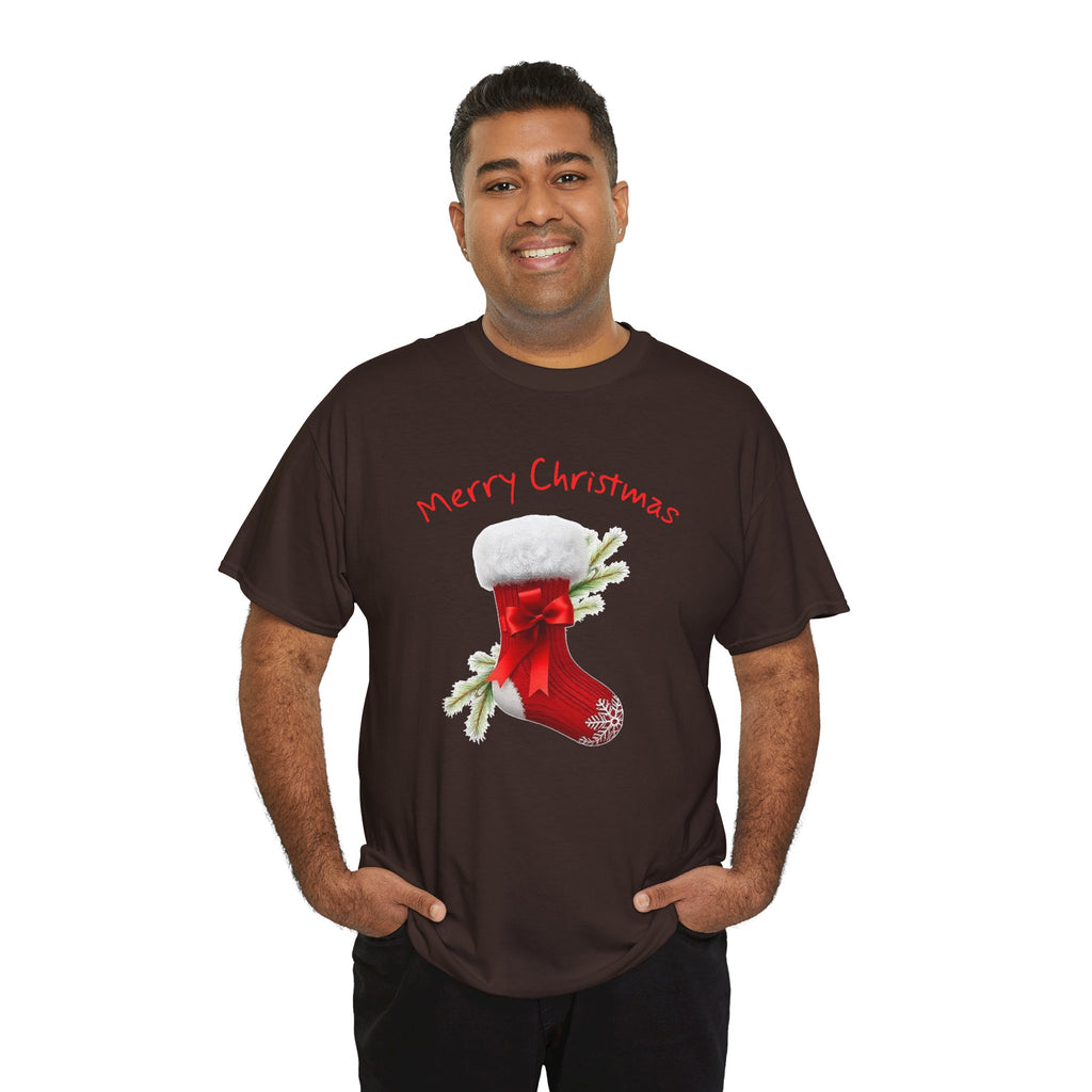 Holiday Stalking, Merry Christmas, Unisex Heavy Cotton Tee