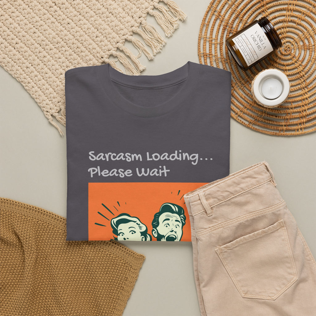 Sarcasm Loading, Funny, Heavy Cotton Tee