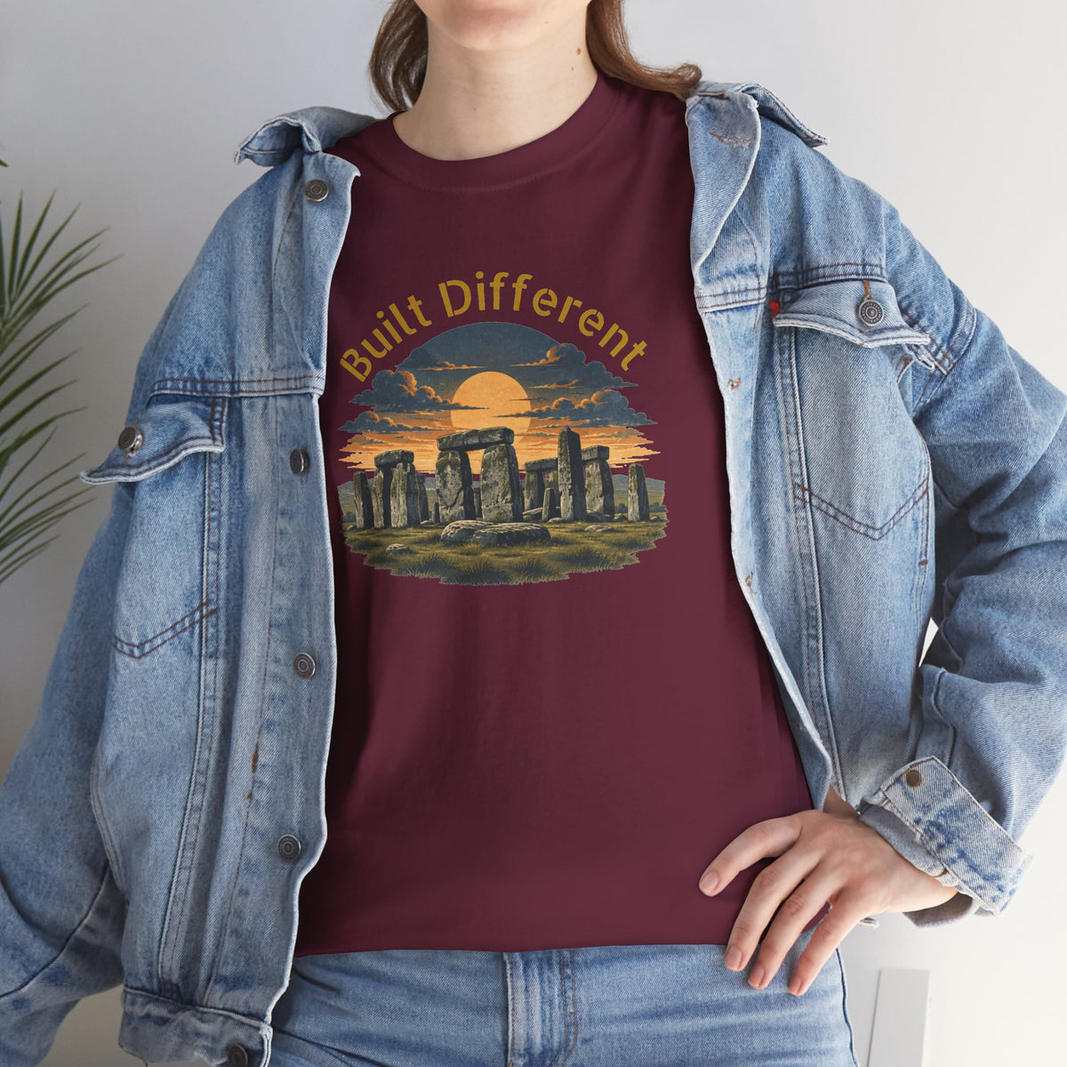 Built Different, Unisex Heavy Cotton Tee