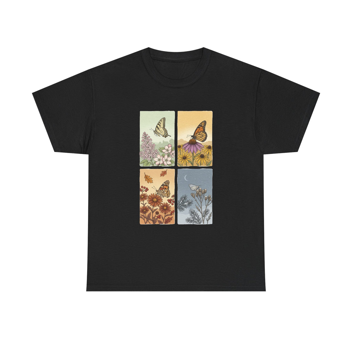 Botanical Butterfly Garden T-Shirt