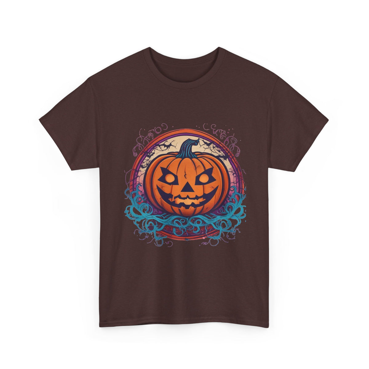 Halloween Jack-O-Lantern Heavy Cotton Tee