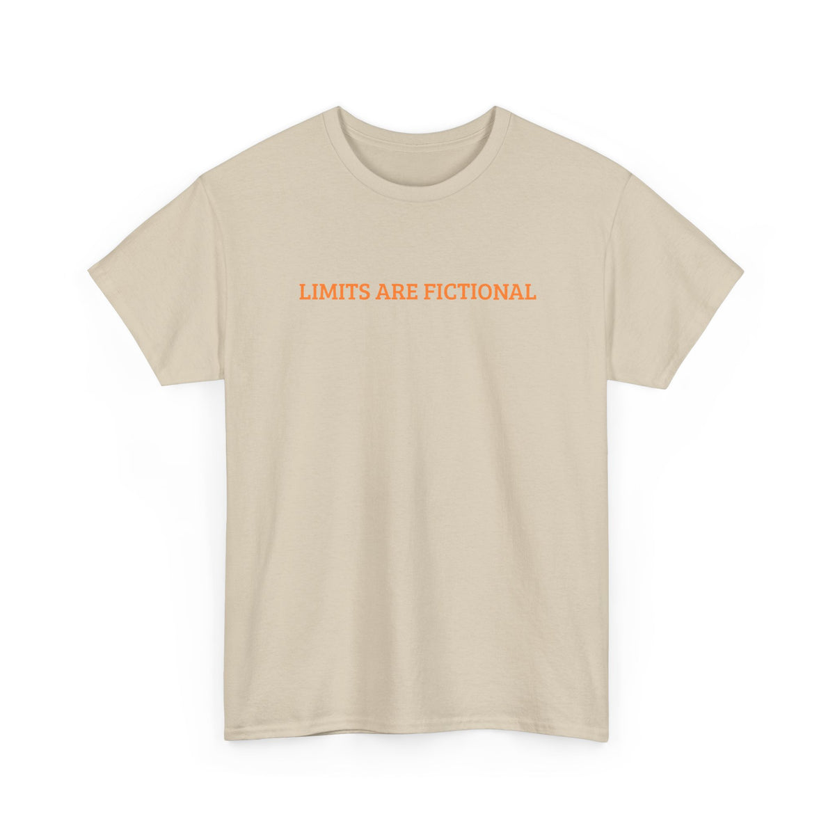 Limits Are Fictional, Motivation, Unisex Heavy Cotton Tee