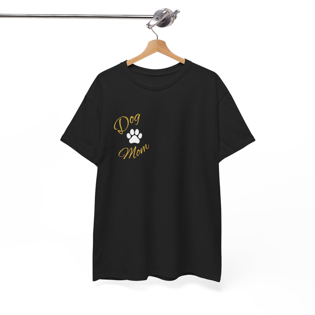 Dog Mom Tee, Unisex Heavy Cotton Tee