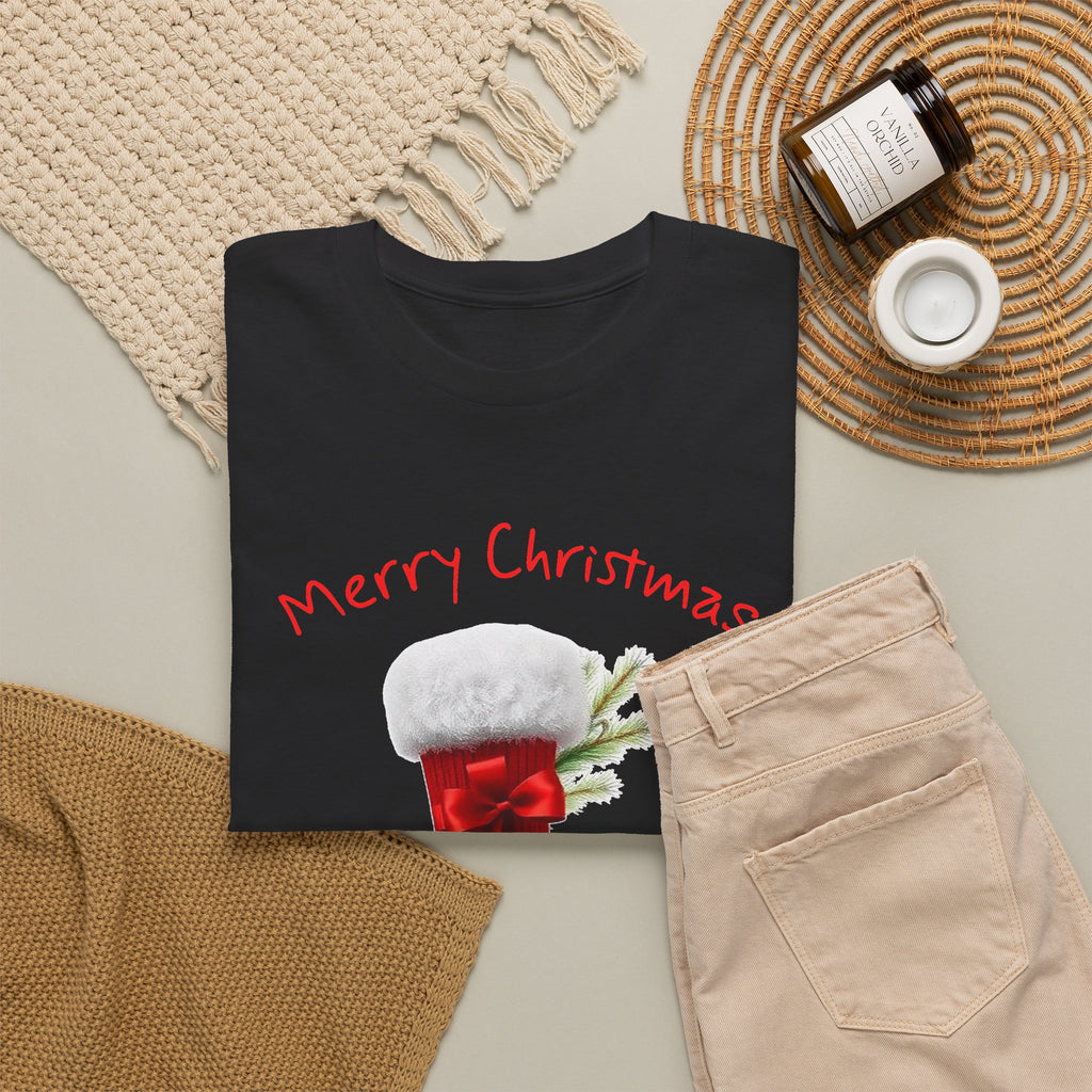 Holiday Stalking, Merry Christmas, Unisex Heavy Cotton Tee