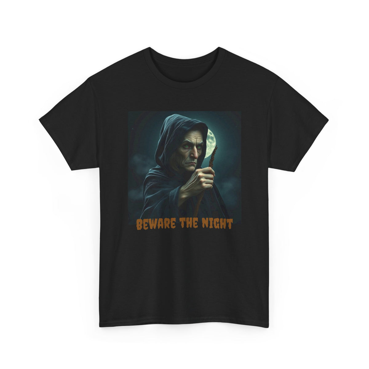 Beware The Night Witch Halloween T-Shirt