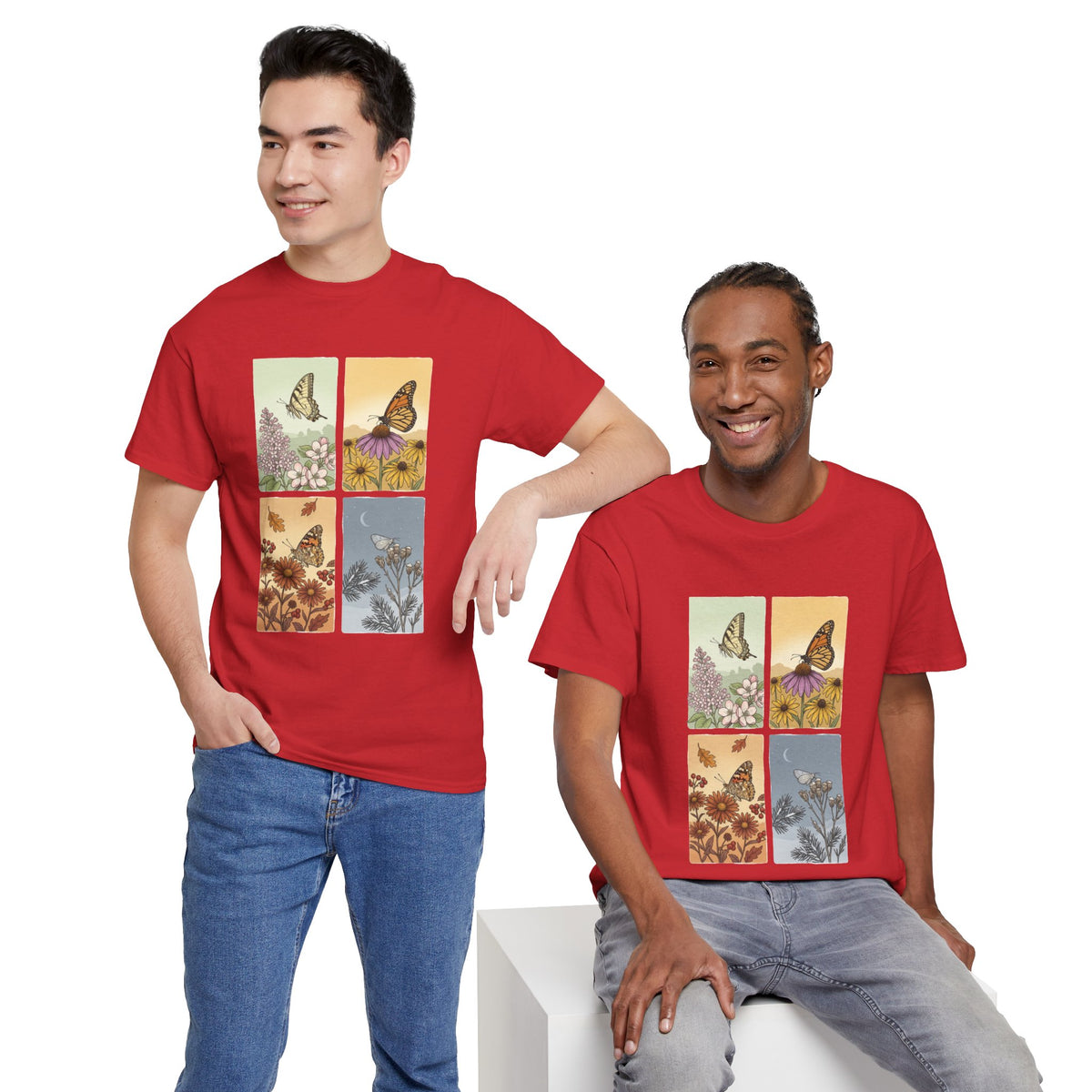 Botanical Butterfly Garden T-Shirt