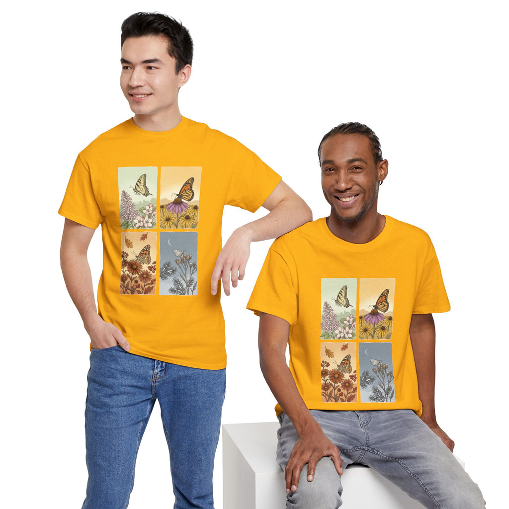 Botanical Butterfly Garden T-Shirt