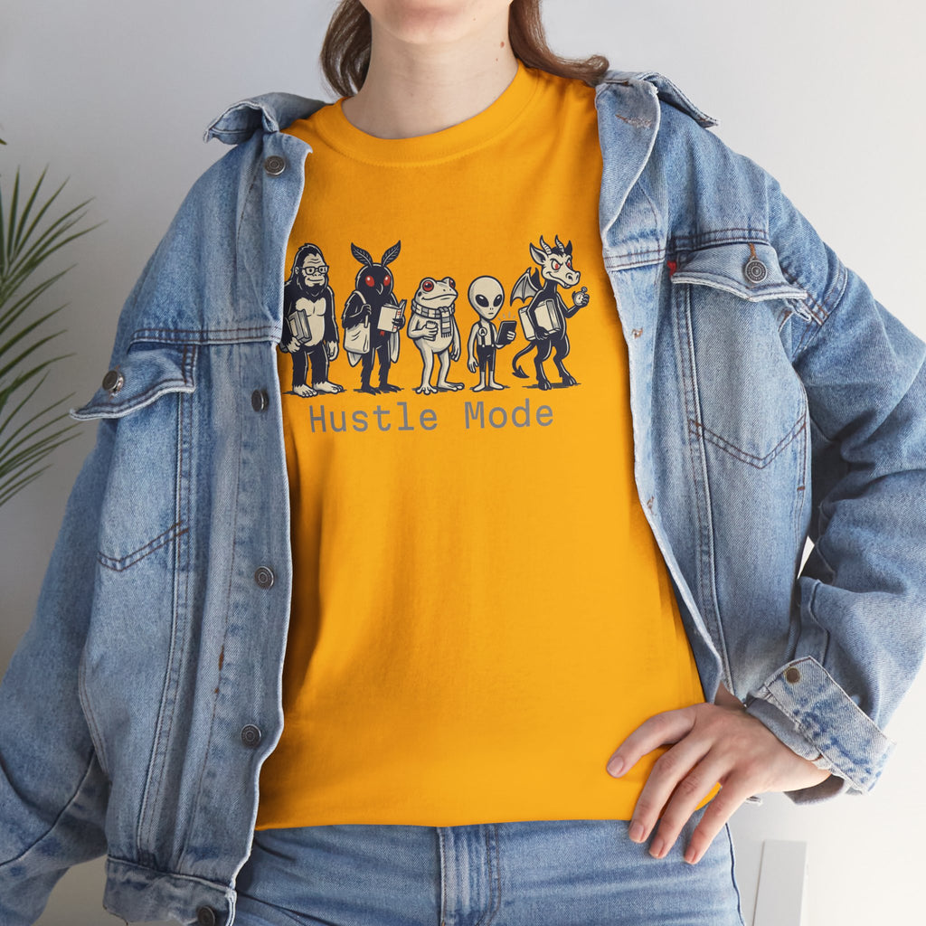 Hustle Mode Character Graphic T-Shirt