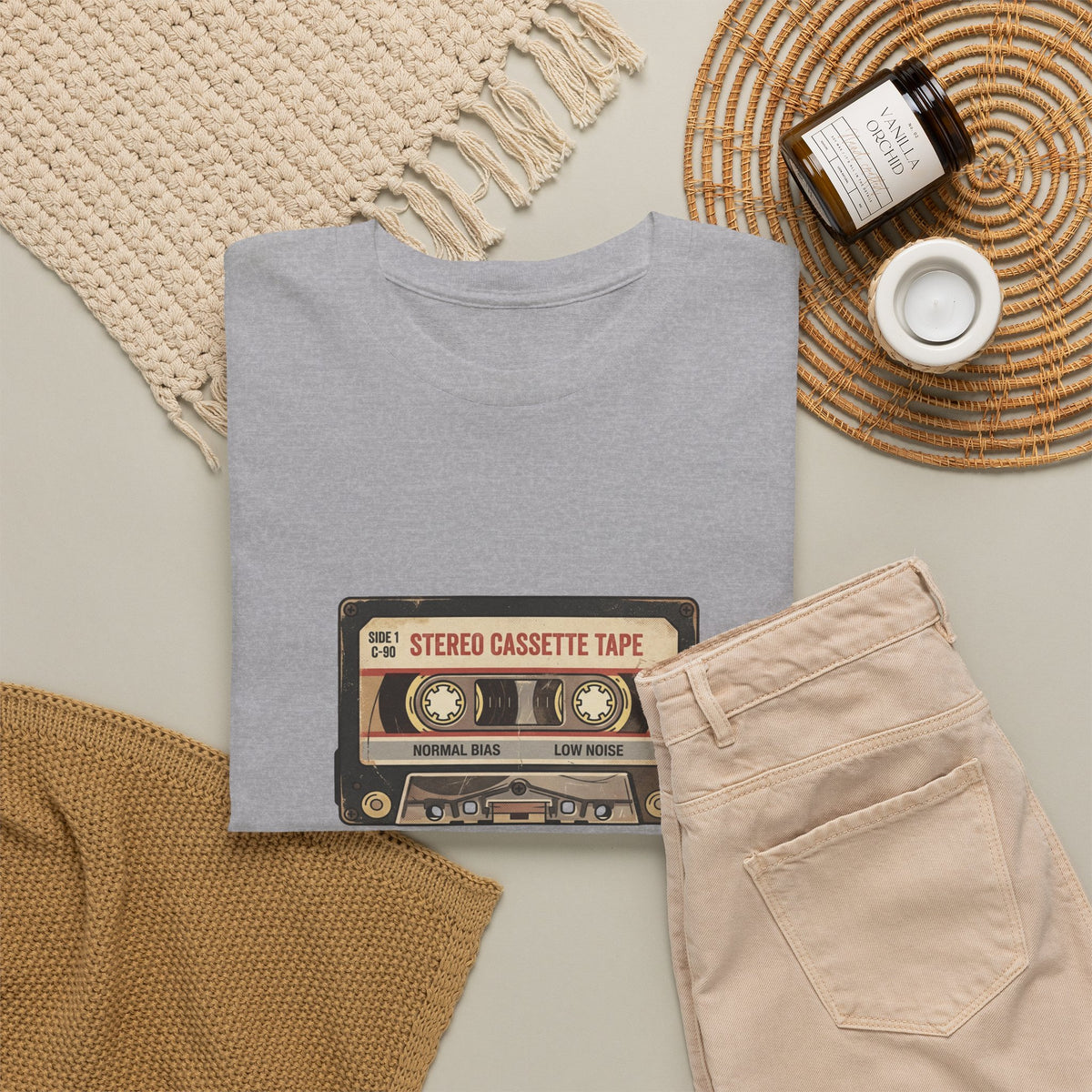 1980s Cassette Tape Retro T-Shirt