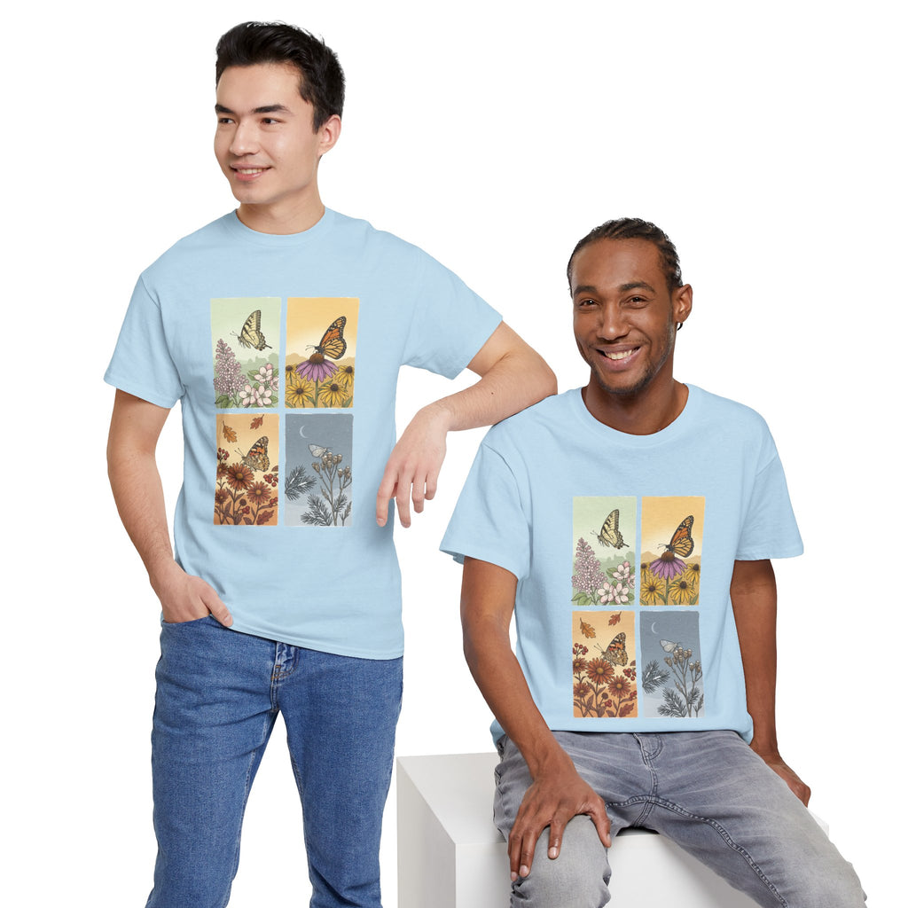 Botanical Butterfly Garden T-Shirt