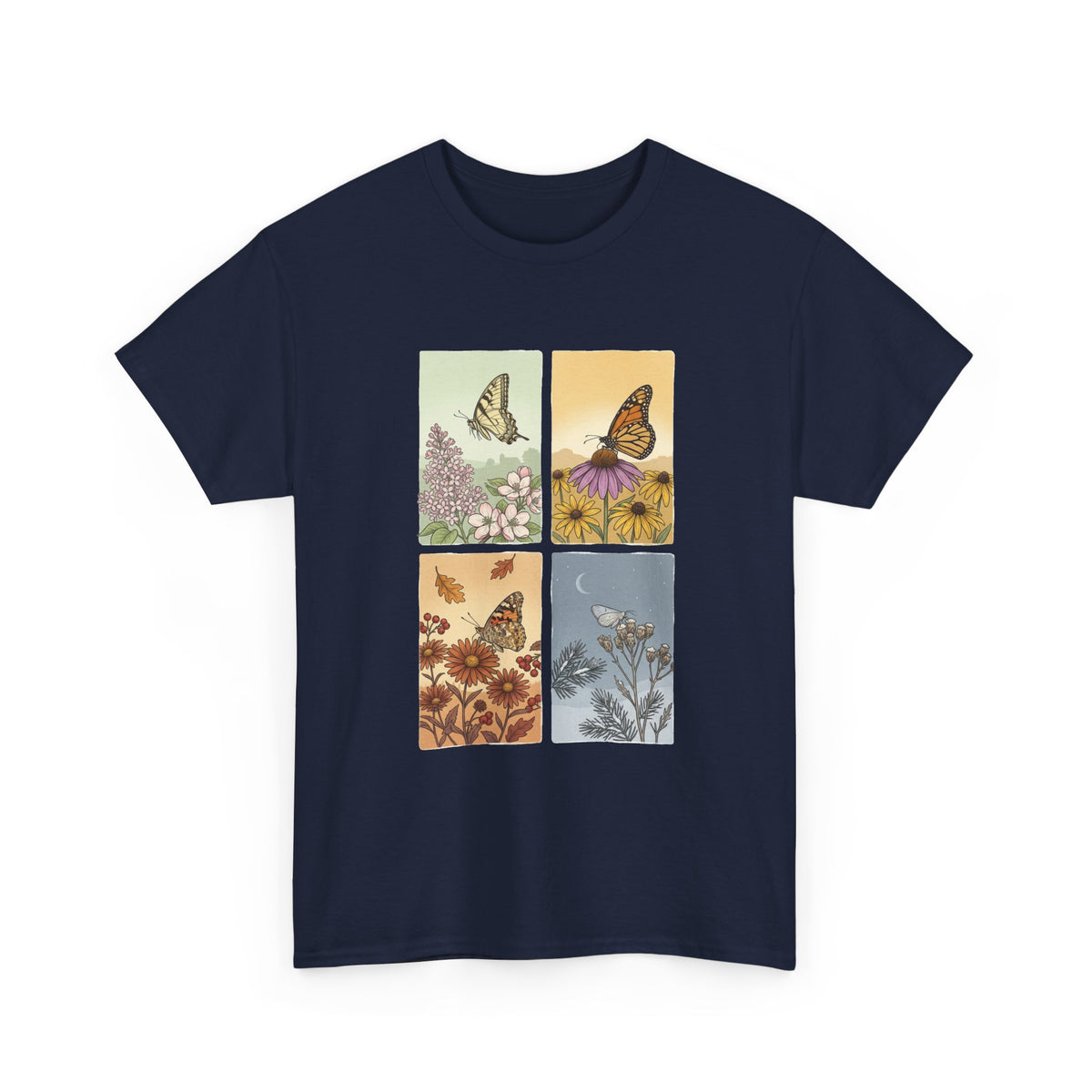 Botanical Butterfly Garden T-Shirt