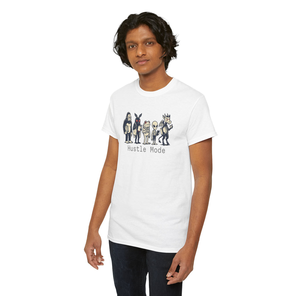 Hustle Mode Character Graphic T-Shirt