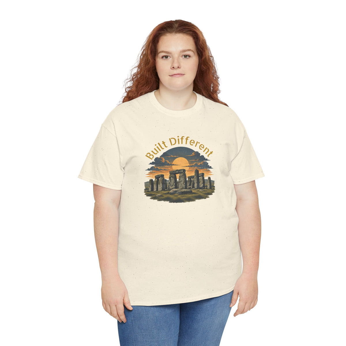 Built Different, Unisex Heavy Cotton Tee