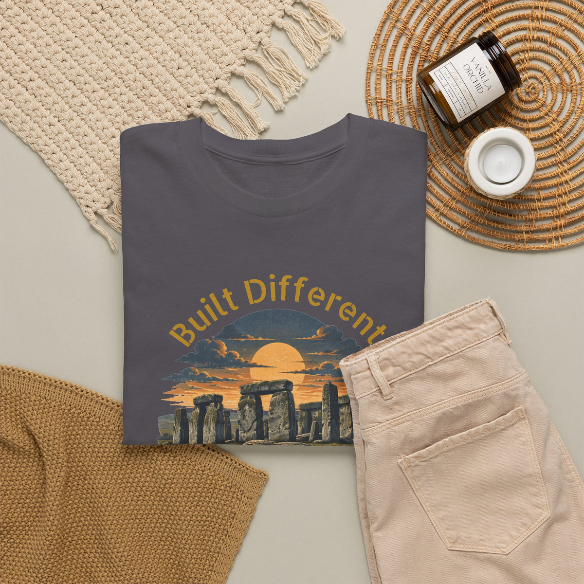 Built Different, Unisex Heavy Cotton Tee