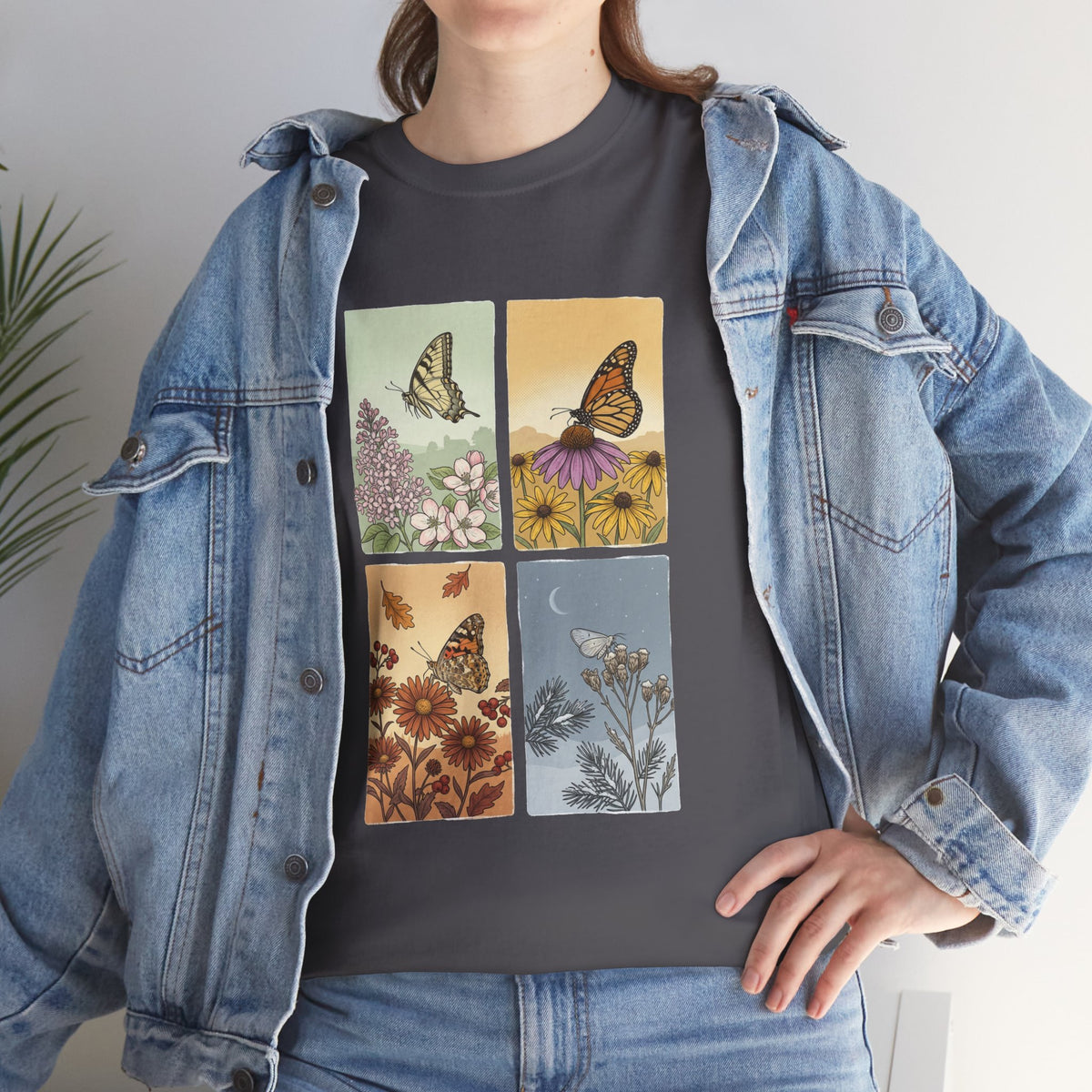 Botanical Butterfly Garden T-Shirt