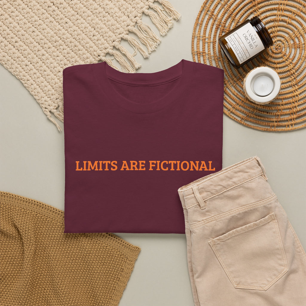Limits Are Fictional, Motivation, Unisex Heavy Cotton Tee