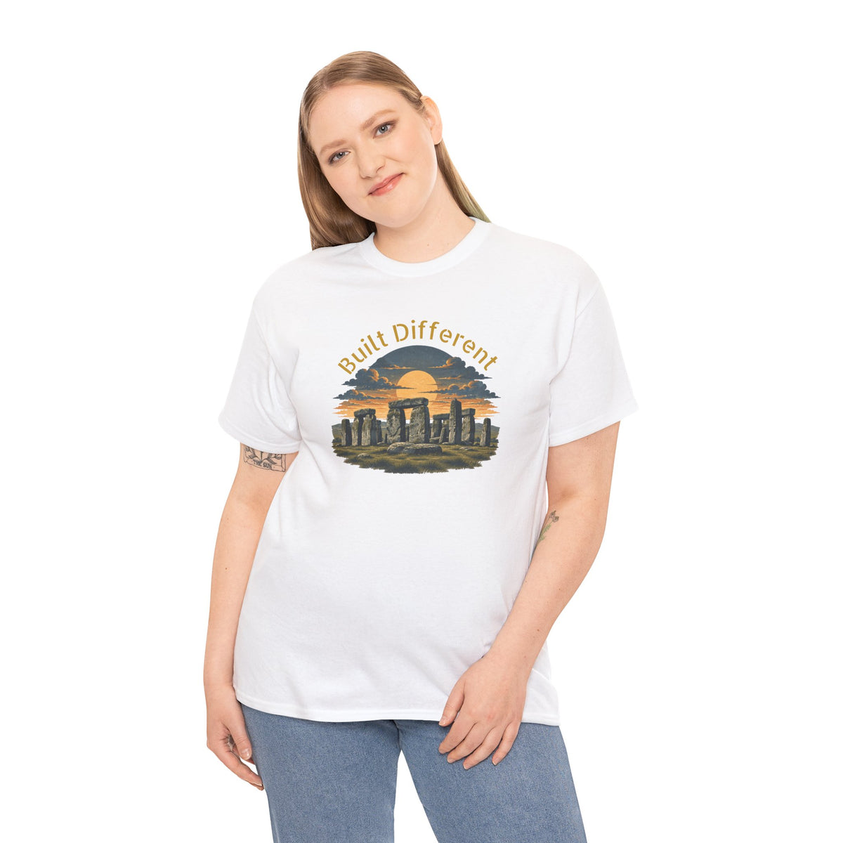 Built Different, Unisex Heavy Cotton Tee
