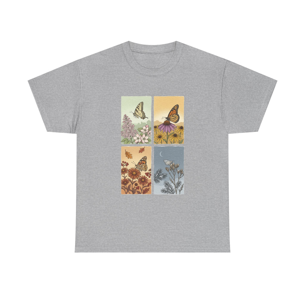 Botanical Butterfly Garden T-Shirt
