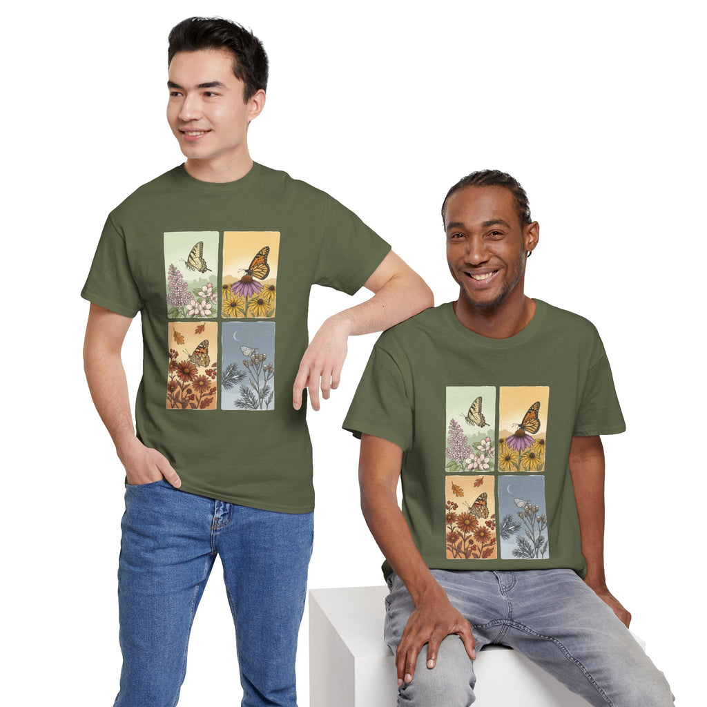 Botanical Butterfly Garden T-Shirt
